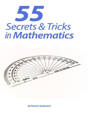 cover image of 55 Secrets & Tricks of Mathematics